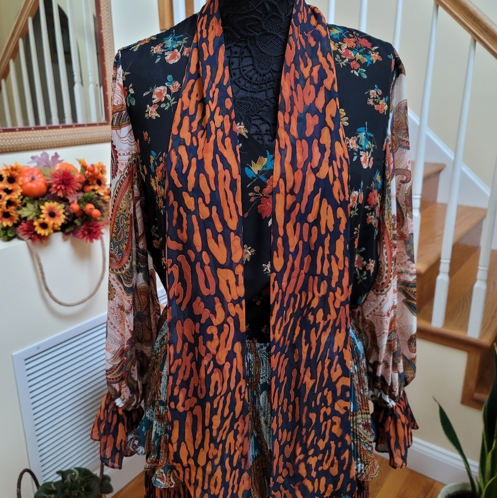 Multi-Patterned Dress - image 7